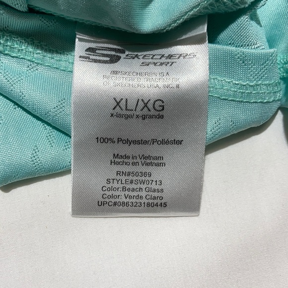 Sketchers Racerback Tank Top Mint Green. XL - Picture 3 of 8